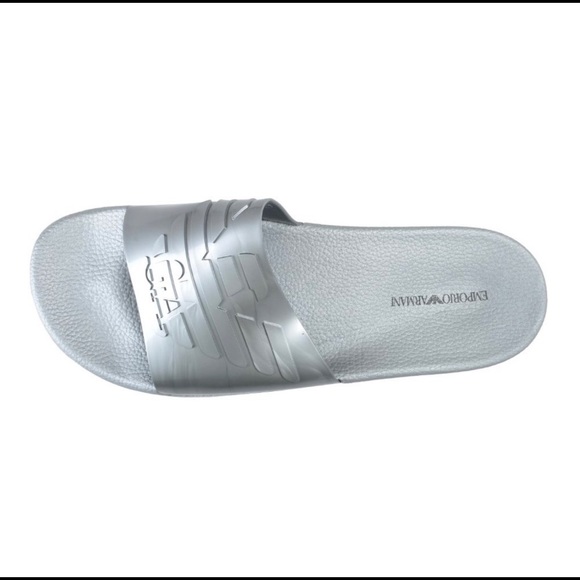 Emporio Armani Men\'s Rubber Slides Flip Flops main image 7